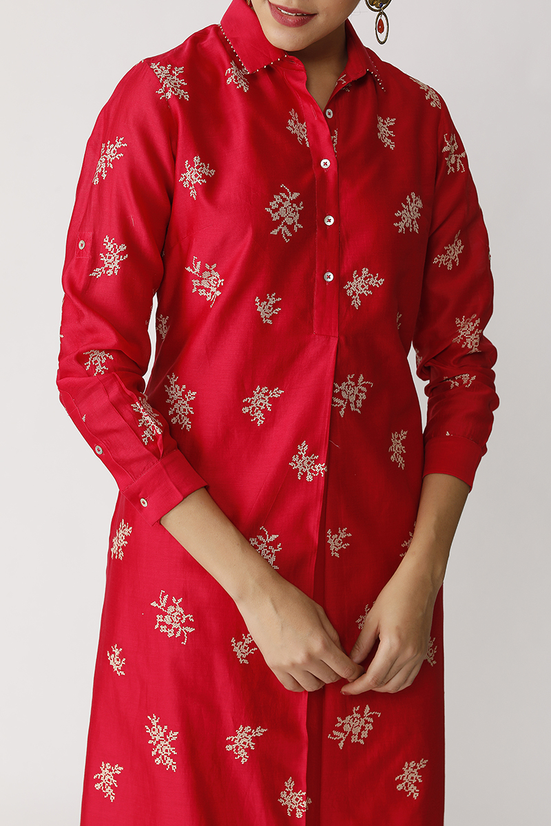 Barani Embroidered Kurta